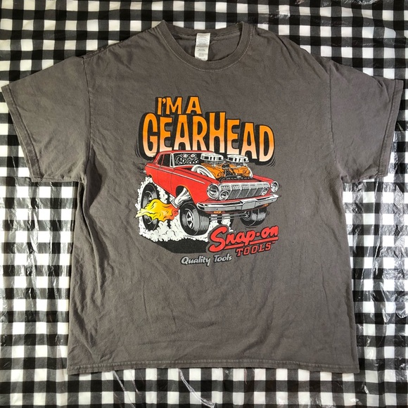 Gildan Other - Snap On Tools I’m A Gear Head Crazy Car T-shirt